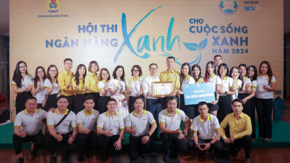 BAC A BANK tự tin giành giải ba hội thi ngân hàng xanh cho cuộc sống xanh 2024