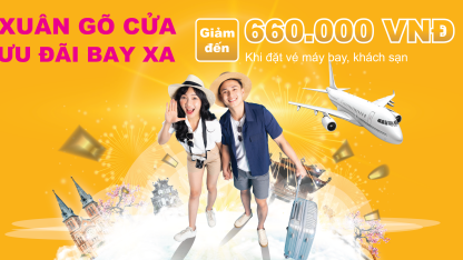 Xuân gõ cửa, ưu đãi bay xa cùng BAC A BANK