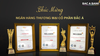 BAC A BANK ghi dấu ấn tại "thương hiệu dẫn đầu Việt Nam 2025"