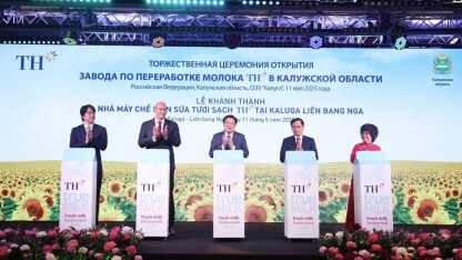 TH khánh thành nhà máy chế biến sữa quy mô lớn tại Nga